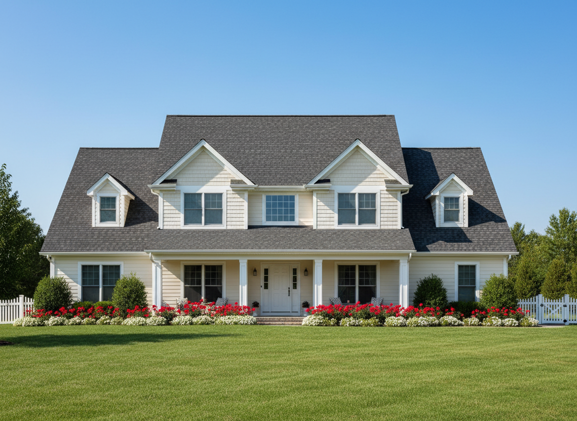Suburban Home - Gutter & Fascia Integration